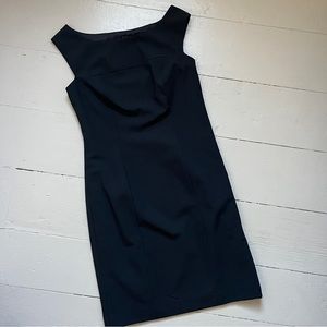 Any Taylor Black Sheath Dress Size 0